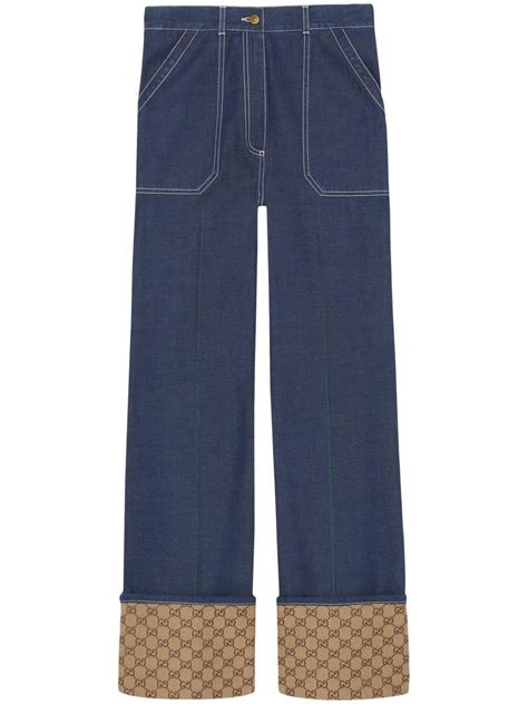 pantaloni gucci gg|gucci jeans for women.